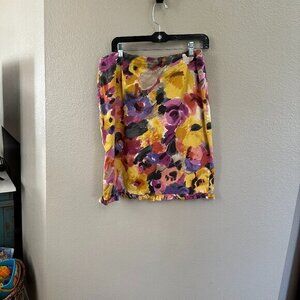 Sunny‎ Leigh Floral Skirt  Size 14